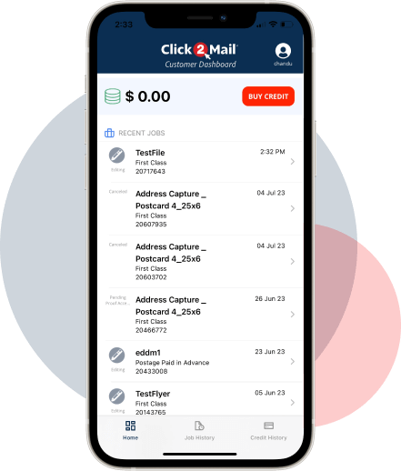c2m mobile updates customer dashbaord